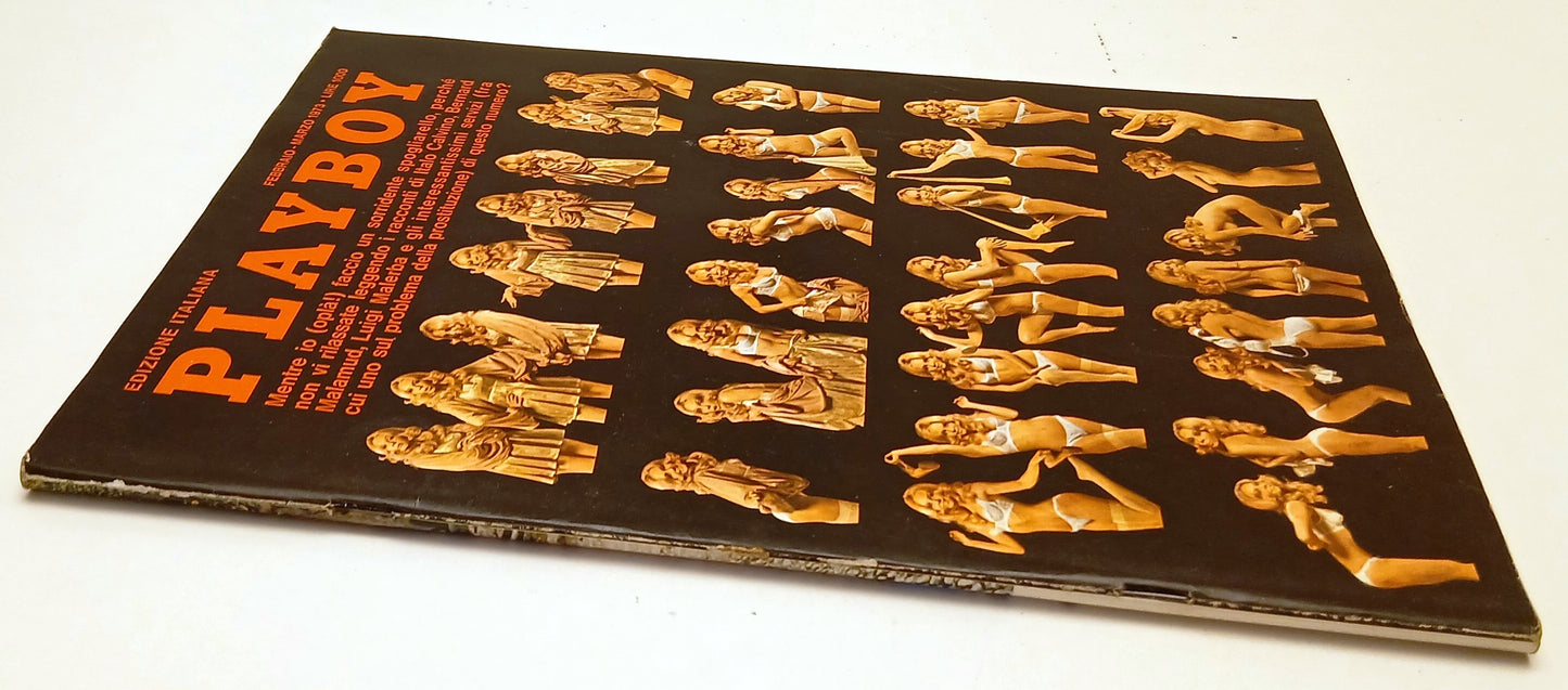 LR- PLAYBOY FEBBRAIO-MARZO 1973 COMPLETO DI POSTERINO - RVSa622