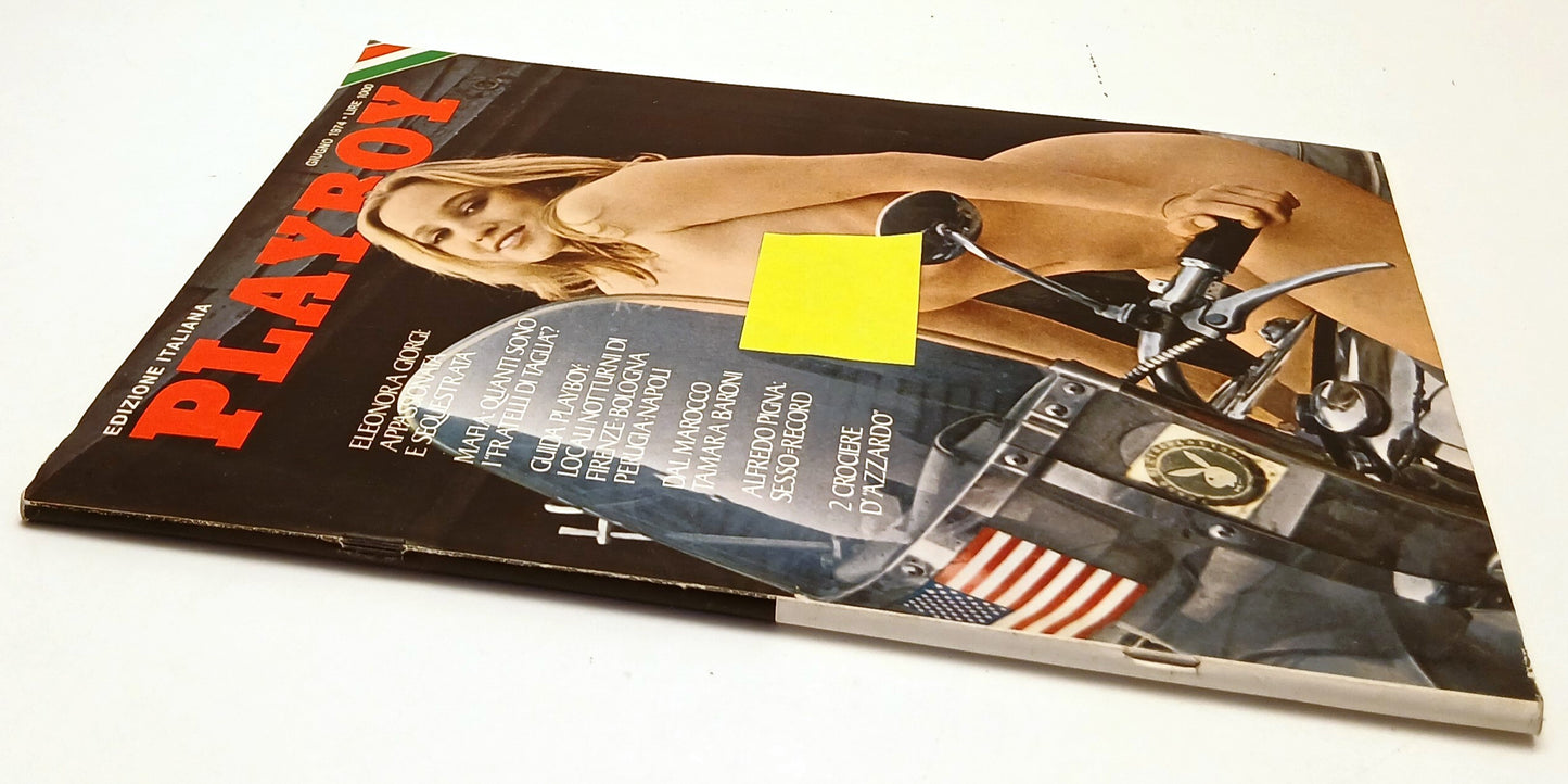 LR- PLAYBOY GIUGNO 1974 ELENORA GIORGI COMPLETO DI POSTERINO - RVSa638