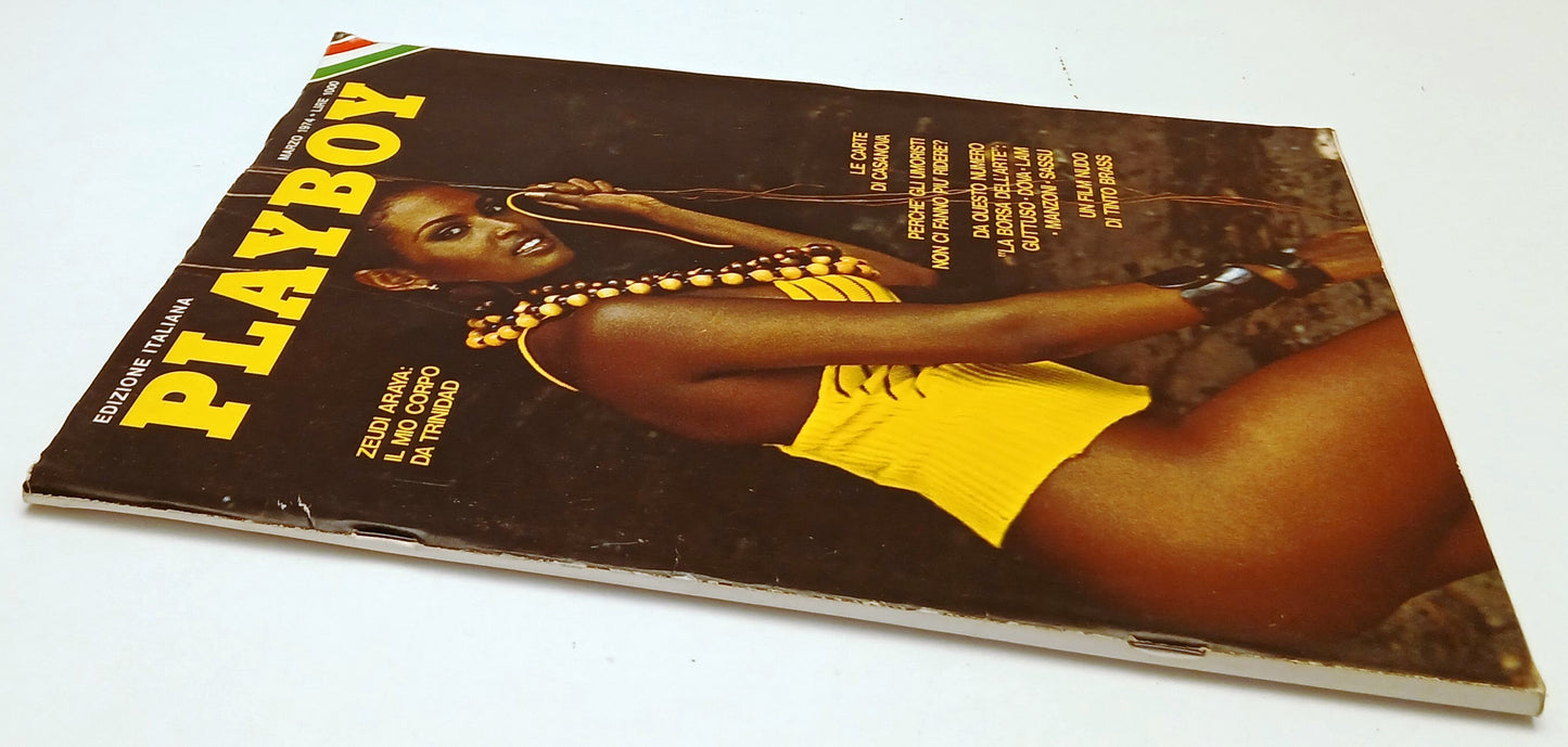 LR- PLAYBOY MARZO 1974 ZEUDI ARAYA COMPLETO DI POSTERINO - RVSa660