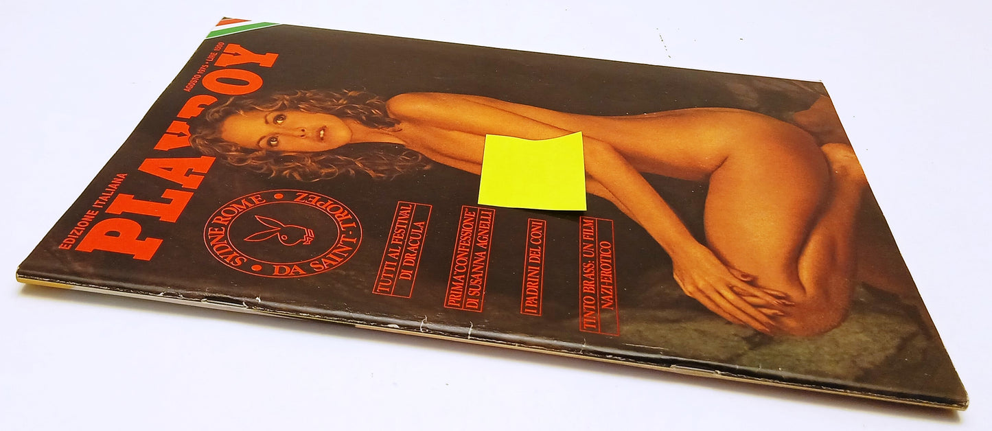 LR- PLAYBOY AGOSTO 1975 SIDNEY ROME COMPLETO DI POSTERINO - RVSa614