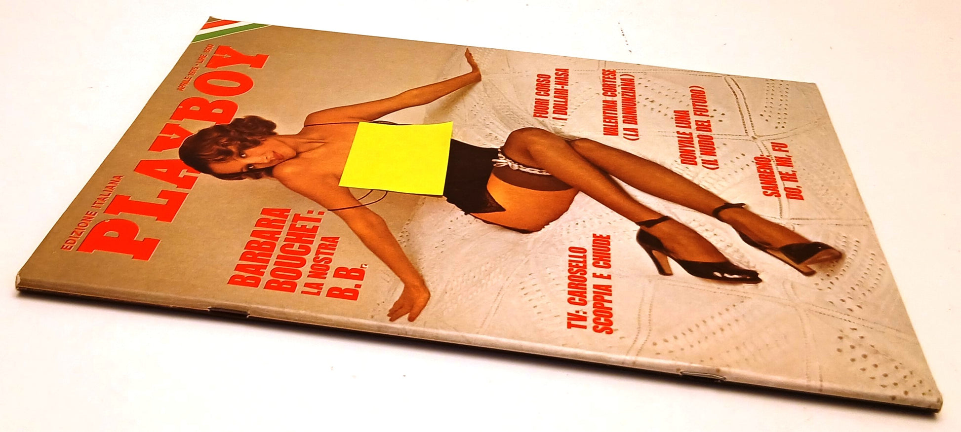 LR- PLAYBOY APRILE 1975 BARBARA BOUCHET COMPLETO DI POSTERINO - RVSa664