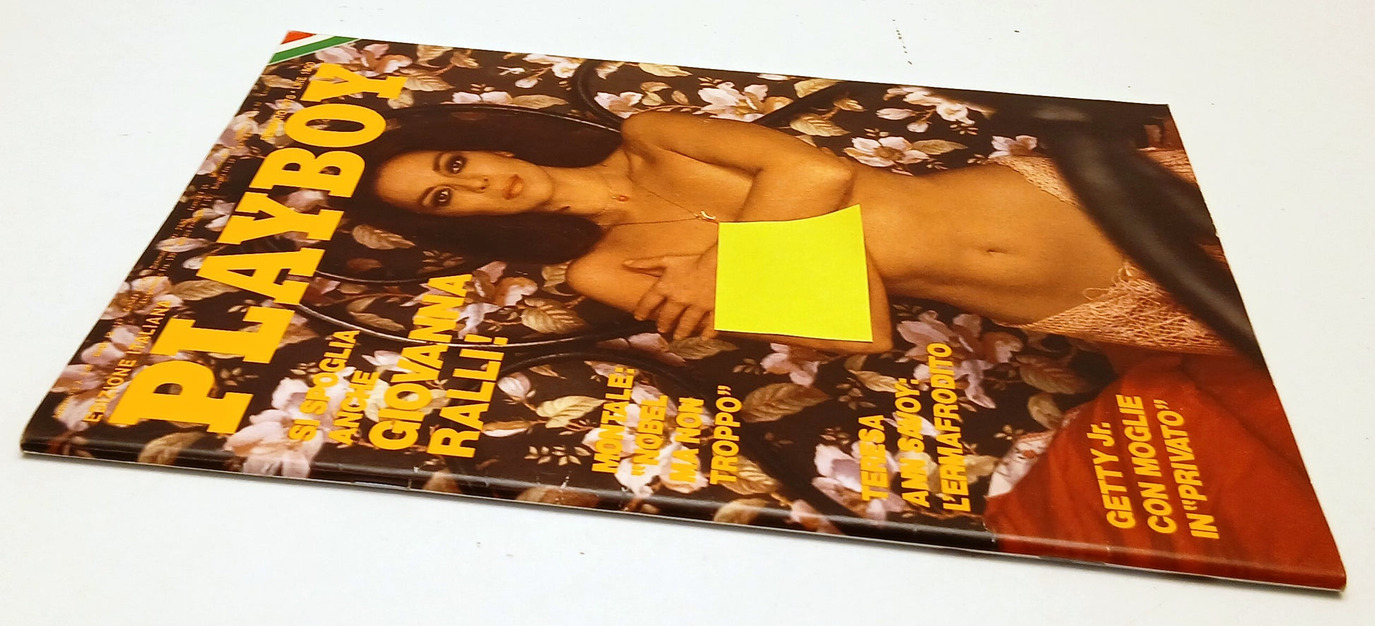 LR- PLAYBOY FEBBRAIO 1976 GIOVANNA RALLI COMPLETO DI POSTERINO - RVSa602
