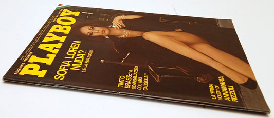 LR- PLAYBOY MARZO 1977 SOPHIA LOREN NUDA? COMPLETO DI POSTERINO - RVSa648