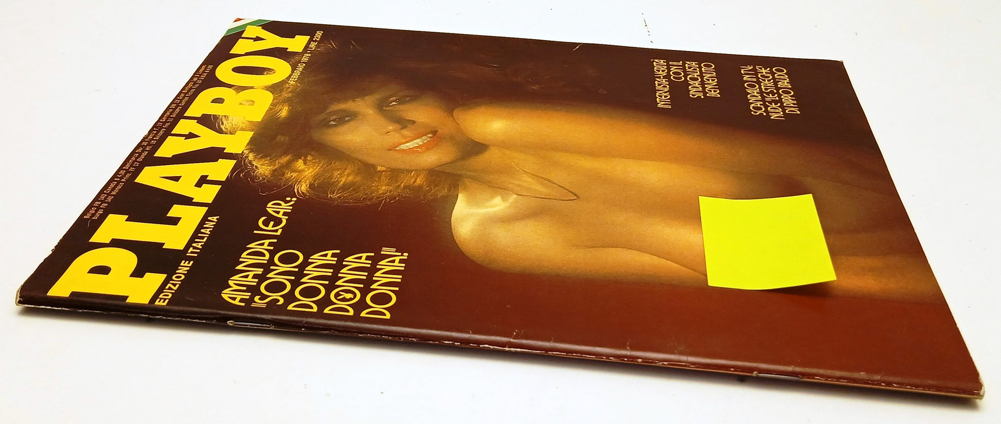 LR- PLAYBOY FEBBRAIO 1978 AMANDA LEAR COMPLETO DI POSTERINO - RVSa629
