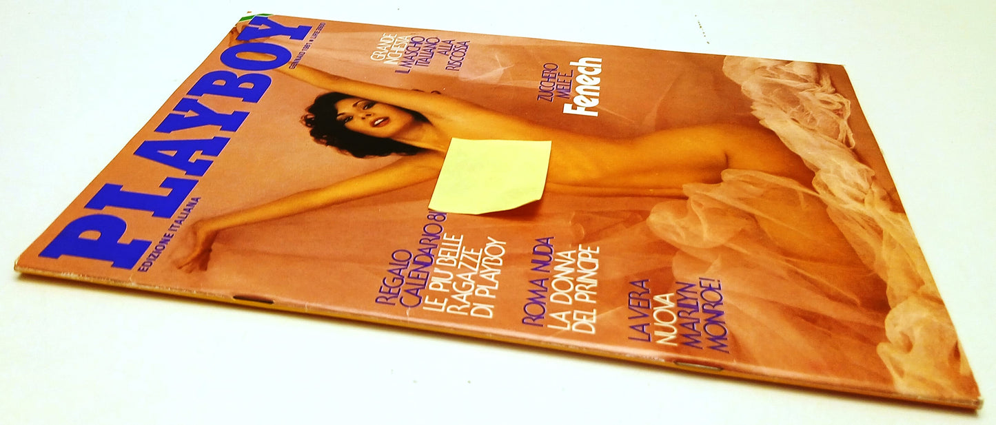 LR- PLAYBOY GENNAIO 1981 EDWIGE FENECH COMPLETO DI POSTERINO - RVSa716