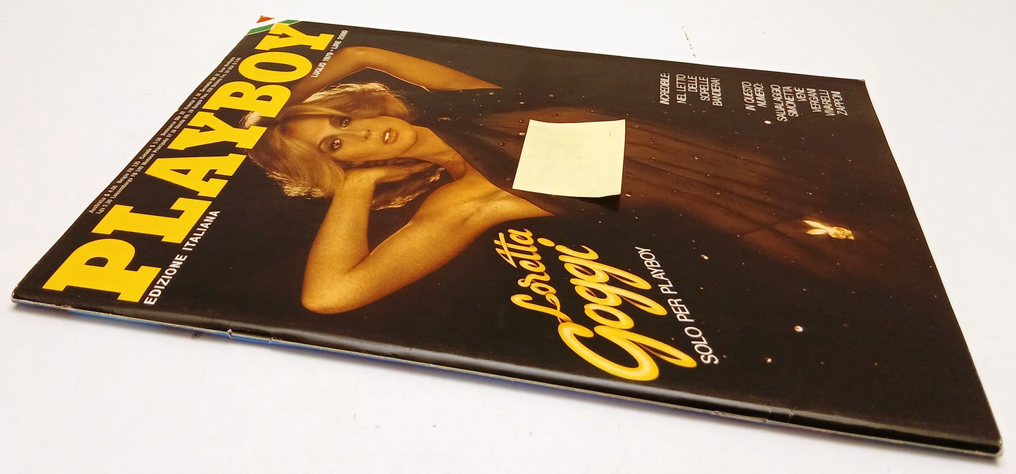 LR- PLAYBOY LUGLIO 1979 LORETTA GOGGI COMPLETO DI POSTERINO - RVSa672