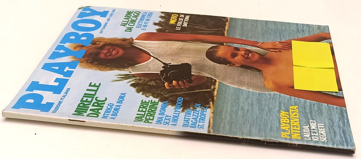 LR- PLAYBOY SETTEMBRE 1982 MIRELLE DARC PERRINE completo di POSTERINO - RVSa580