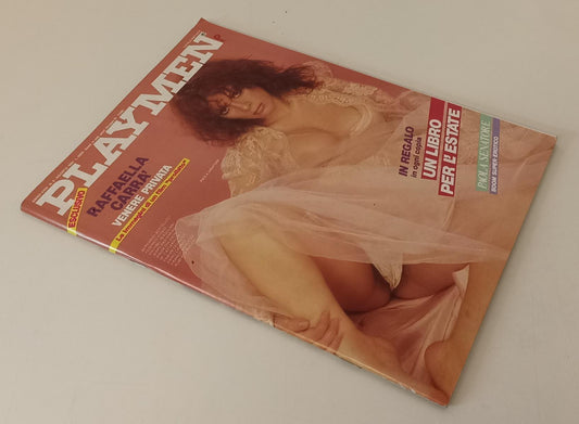 LX- RIVISTA PLAYMEN N.8 AGOSTO RAFFAELLA CARRA' -- RIZZOLI --- 1984 - S- RVSa245