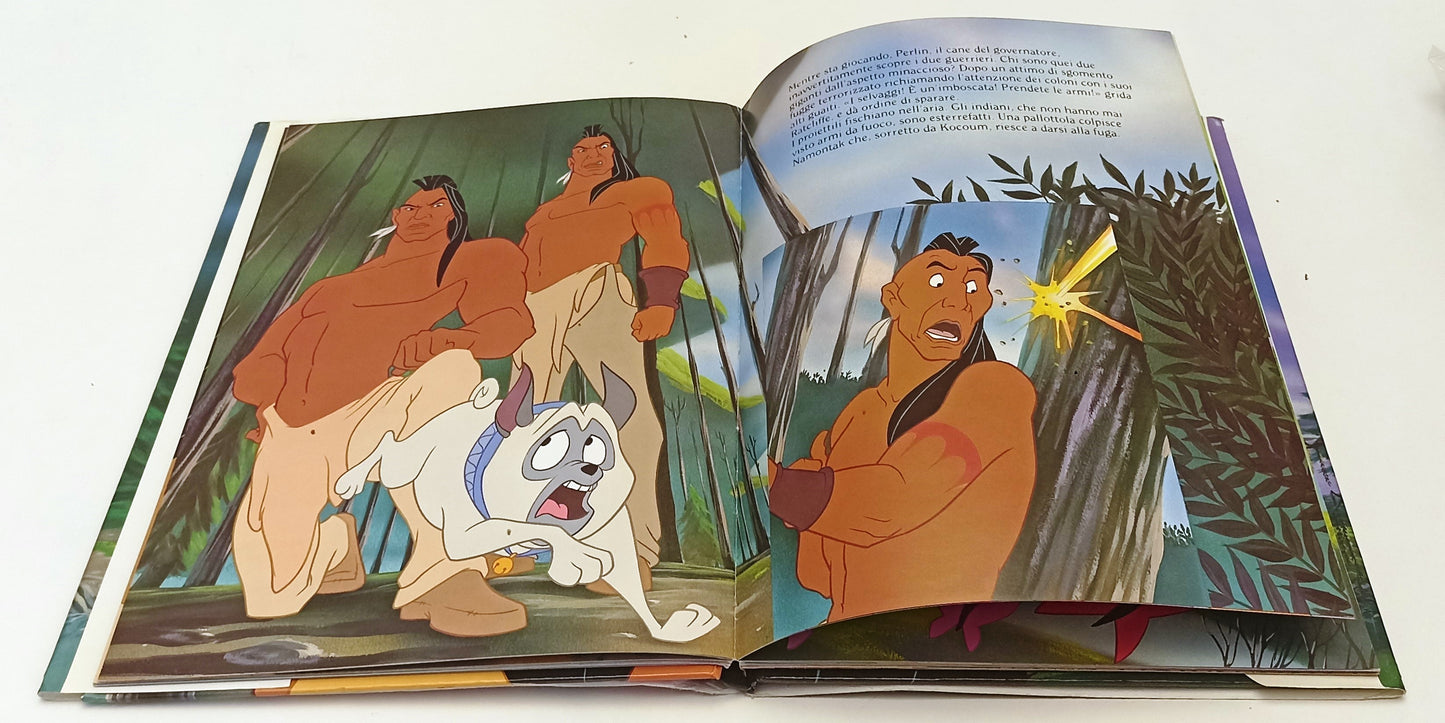 LB- POCAHONTAS - WALT DISNEY - MONDADORI - LIBRI PER RAGAZZI -- 1995- CS- YFS679