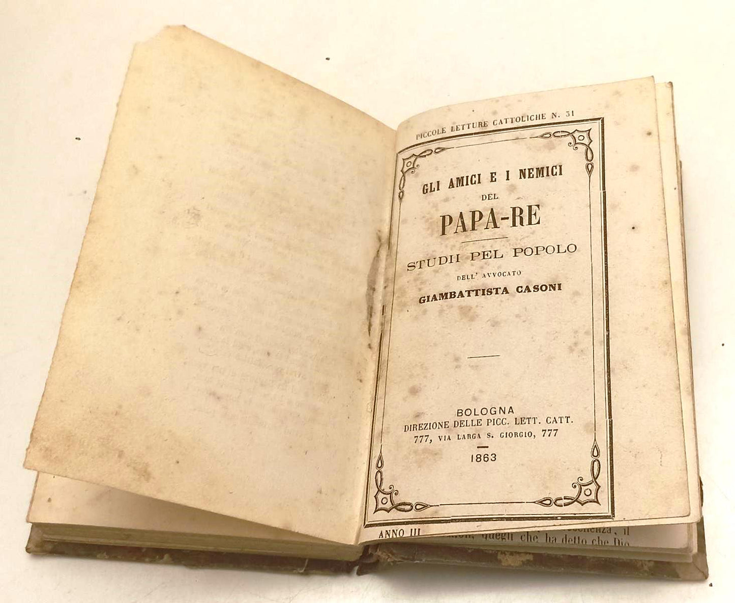 LH- POESIE LIRICHE DI ALESSANDRO MANZONI- NAPOLI SOCIETA' EDITRICE- 1849- C-XFS4