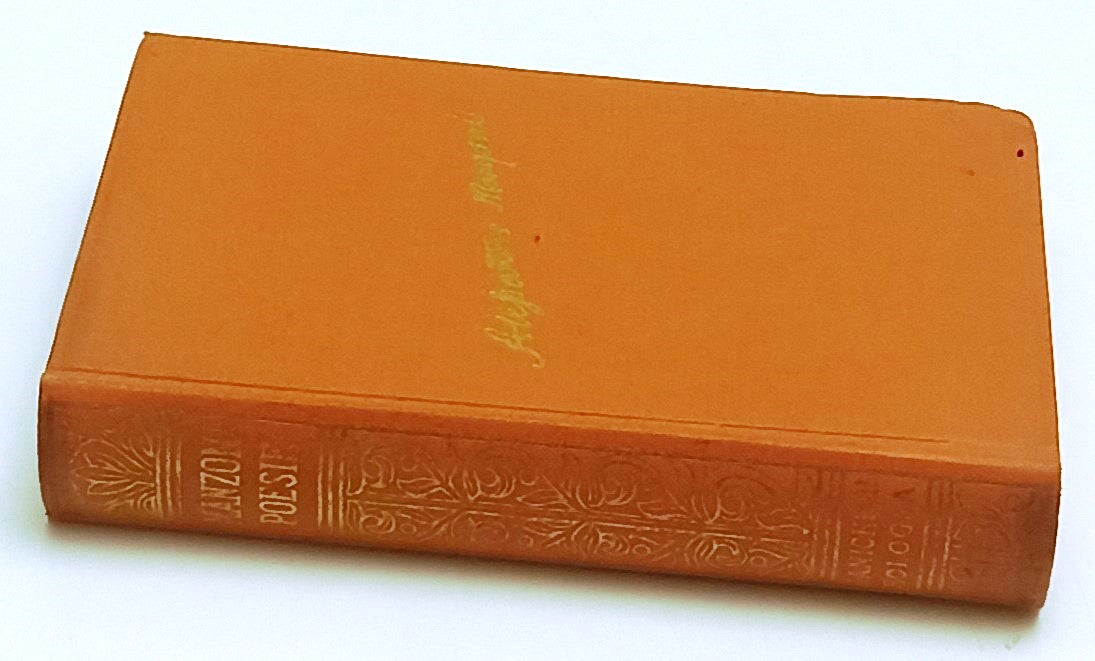 LE POESIE - ALESSANDRO MANZONI - NICOLA ZANICHELLI --- 1950- C- ZFS150
