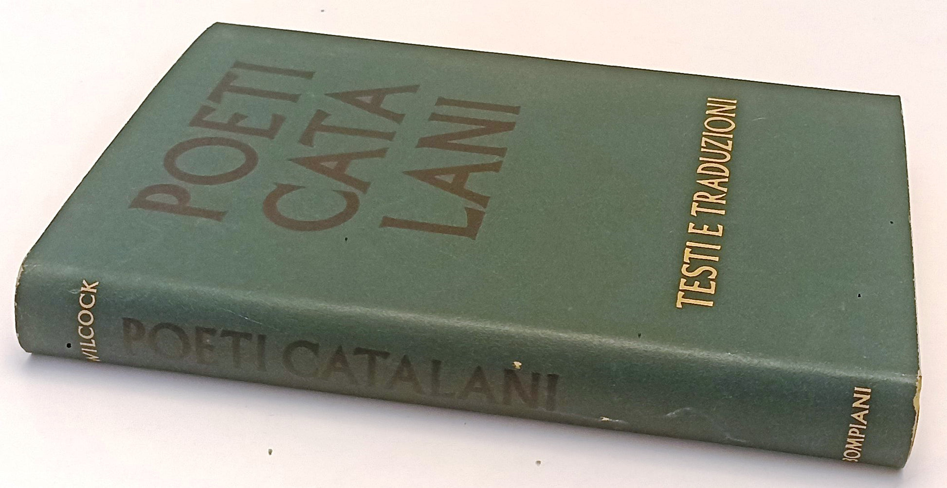 POETI CATALANI TESTI E TRADUZIONI -- BOMPIANI --- 1962 - CS - YFS406