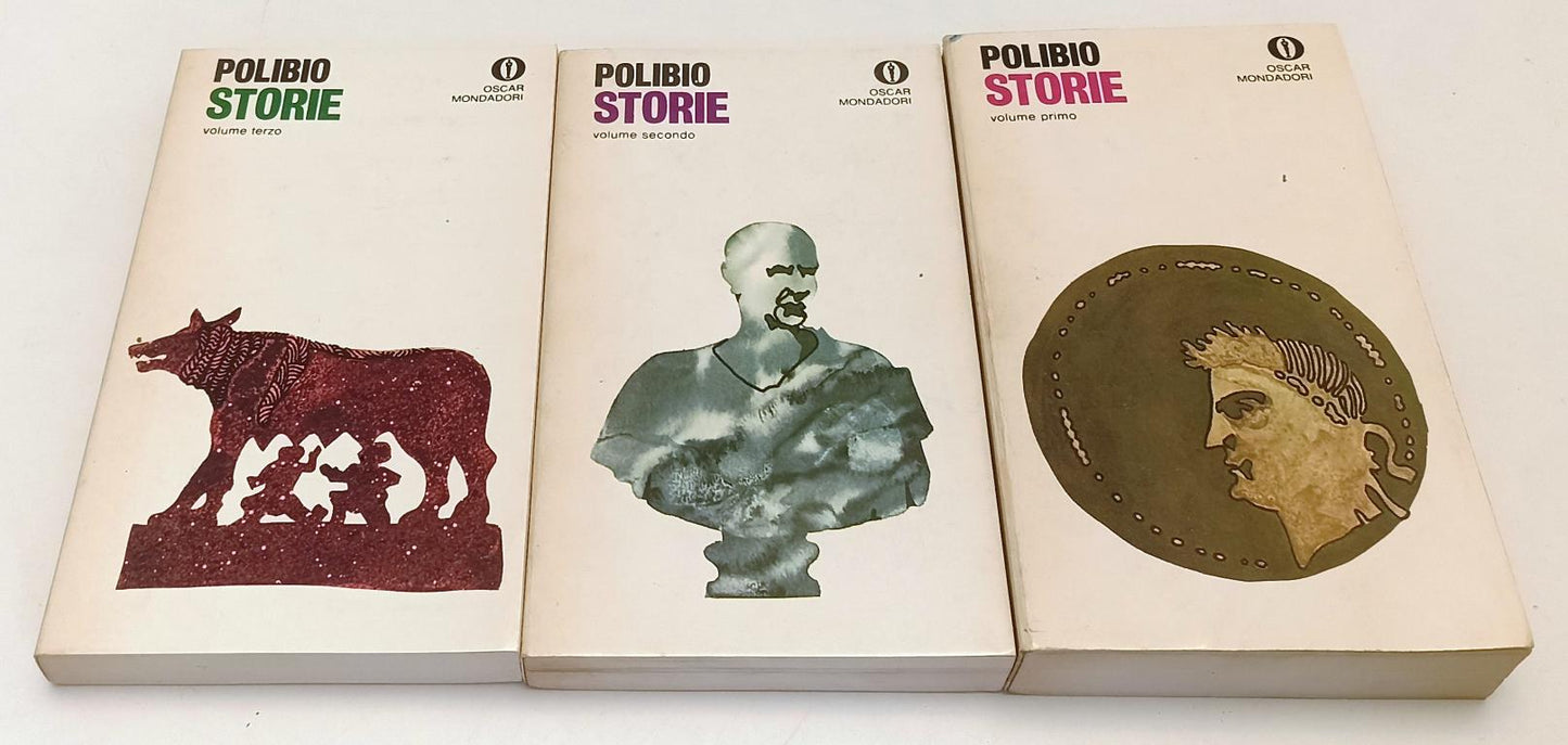LN- STORIE 3 VOLUMI - POLIBIO - MONDADORI - OSCAR - 1a ED. - 1970 - B - XFS