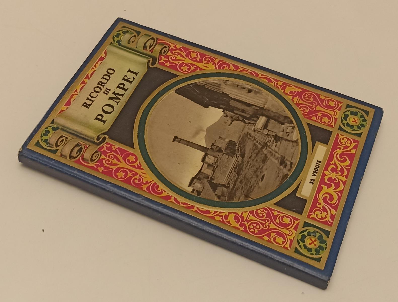 LV- RICORDO DI POMPEI 32 VEDUTE A COLORI -- CMC - TOURING CLUB- C- YFS266