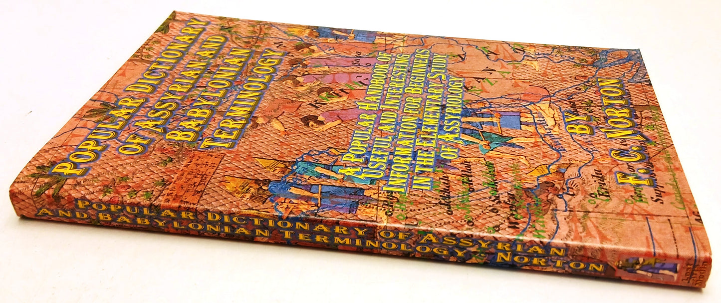 LZ- POPULAR DICTIONARY OF ASSYRIAN AND BABYLONIAN TERMINOLOGY - NORTON - YFS985