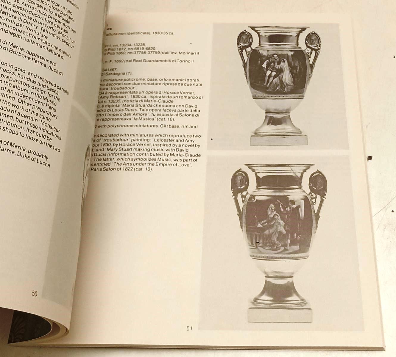 LT- PORCELLANE DELL'OTTOCENTO A PALAZZO PITTI MUSEO ARGENTI 2- CENTRO Di- YFS981