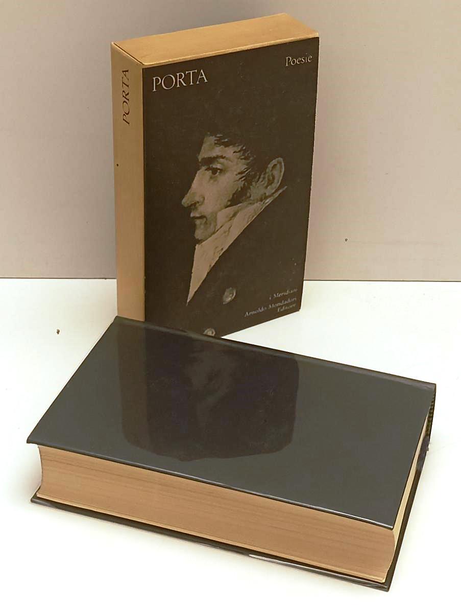 LN- POESIE - CARLO PORTA - MONDADORI - I MERIDIANI - 1a ED. - 1975 - CS - XFS