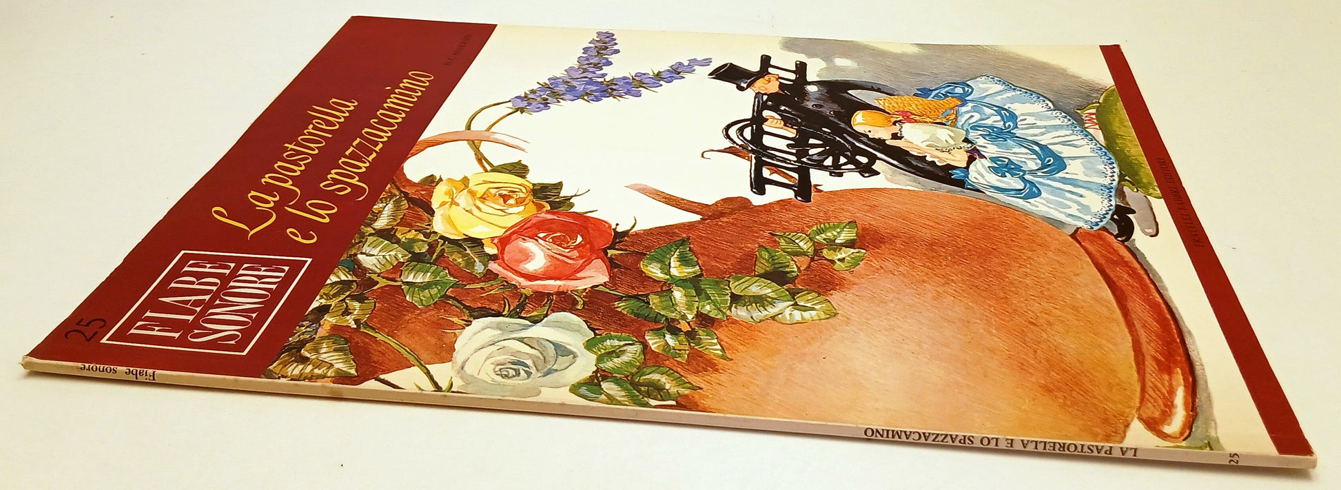 LB- FIABE SONORE N.25 LA PASTORELLA E LO SPAZZACAMINO + disco - FABBRI - RVSa740