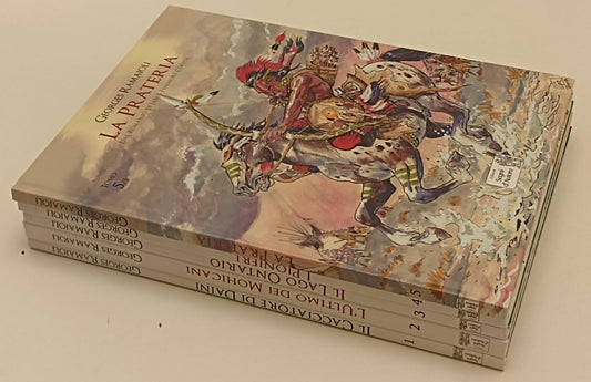 FV- JAMES FENIMORE COOPER VOLUMI 1/5 - GEORGES RAMAIOLI- SEGNI D'AUTORE-- C- B24