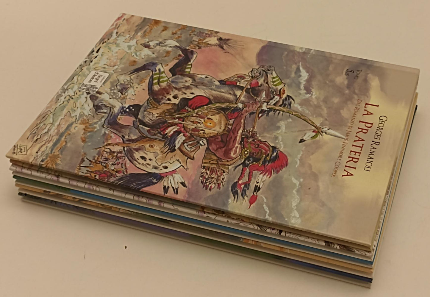 FV- JAMES FENIMORE COOPER VOLUMI 1/5 - GEORGES RAMAIOLI- SEGNI D'AUTORE-- C- B24