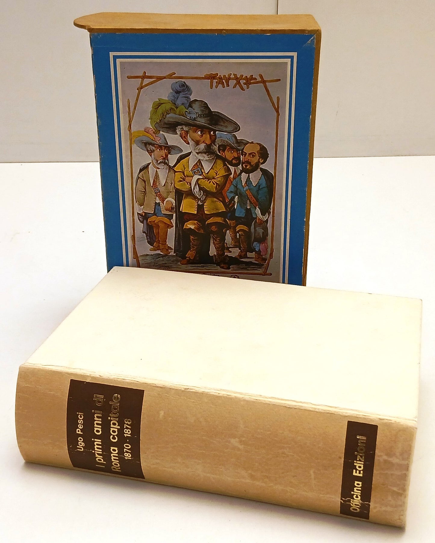 LZ- I PRIMI ANNI DI ROMA CAPITALE 1870-1878- UGO PESCI- OFFICINA- 1971- C-YFS594