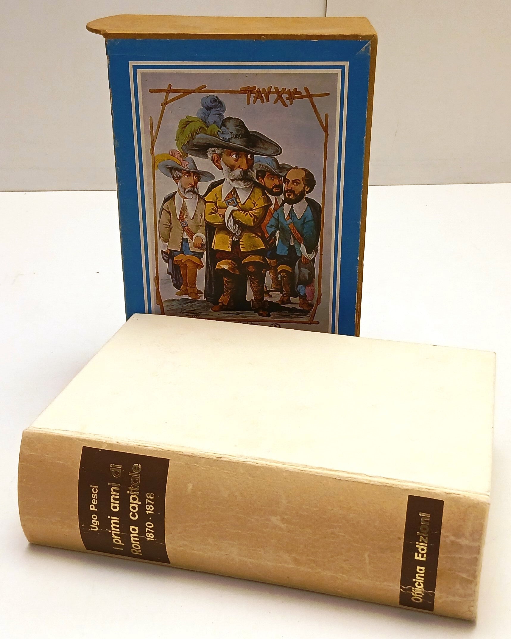 LZ- I PRIMI ANNI DI ROMA CAPITALE 1870-1878- UGO PESCI- OFFICINA- 1971- C-YFS594