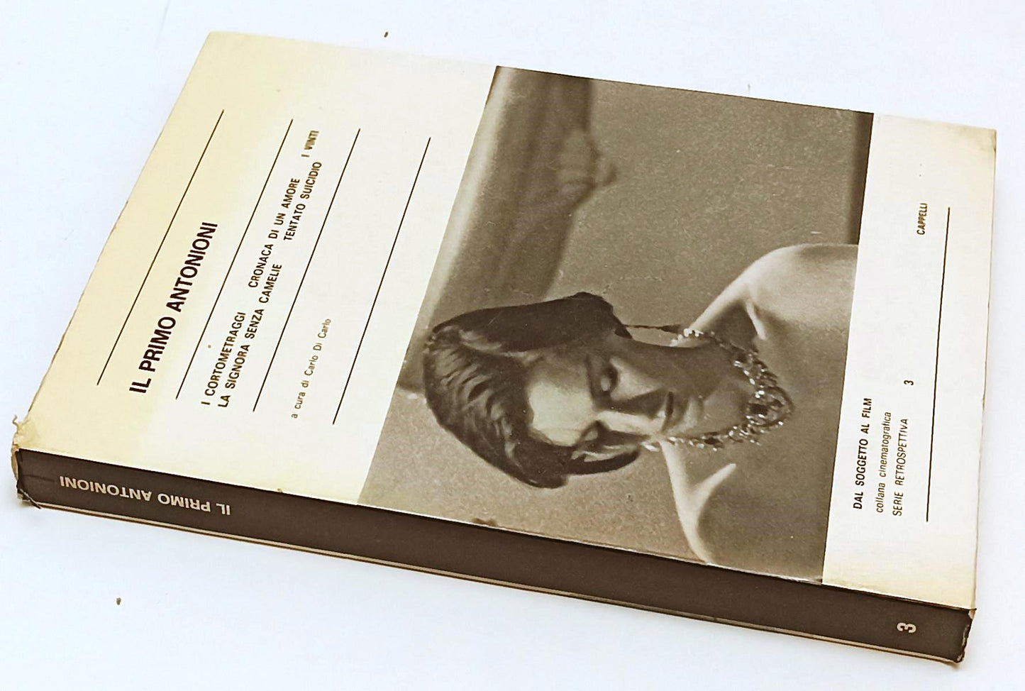 LW- IL PRIMO ANTONIONI SCENEGGIATURA - CAPPELLI - RETROSPETTIVA- 1973- B- YFS260