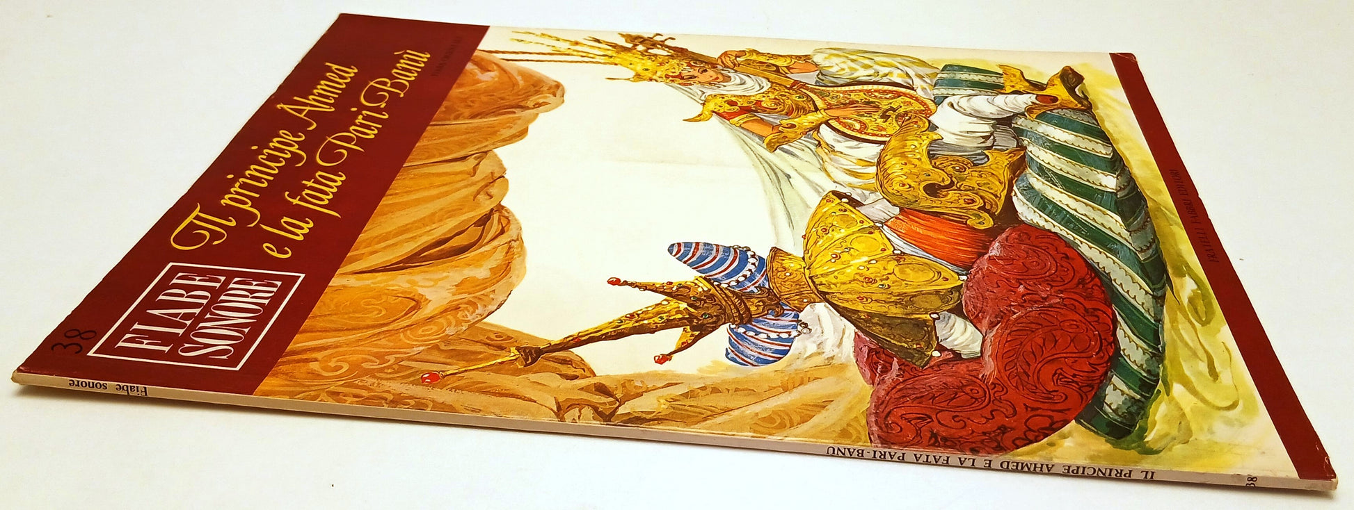 LB- FIABE SONORE N.38 PRINCIPE AHMED E FATA PARI-BANU' + disco - FABBRI- RVSa762