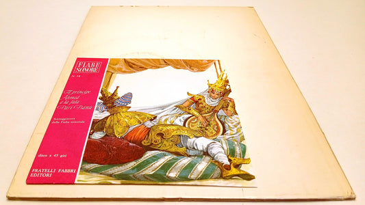 LB- FIABE SONORE N.38 PRINCIPE AHMED E FATA PARI-BANU' + disco - FABBRI- RVSa762