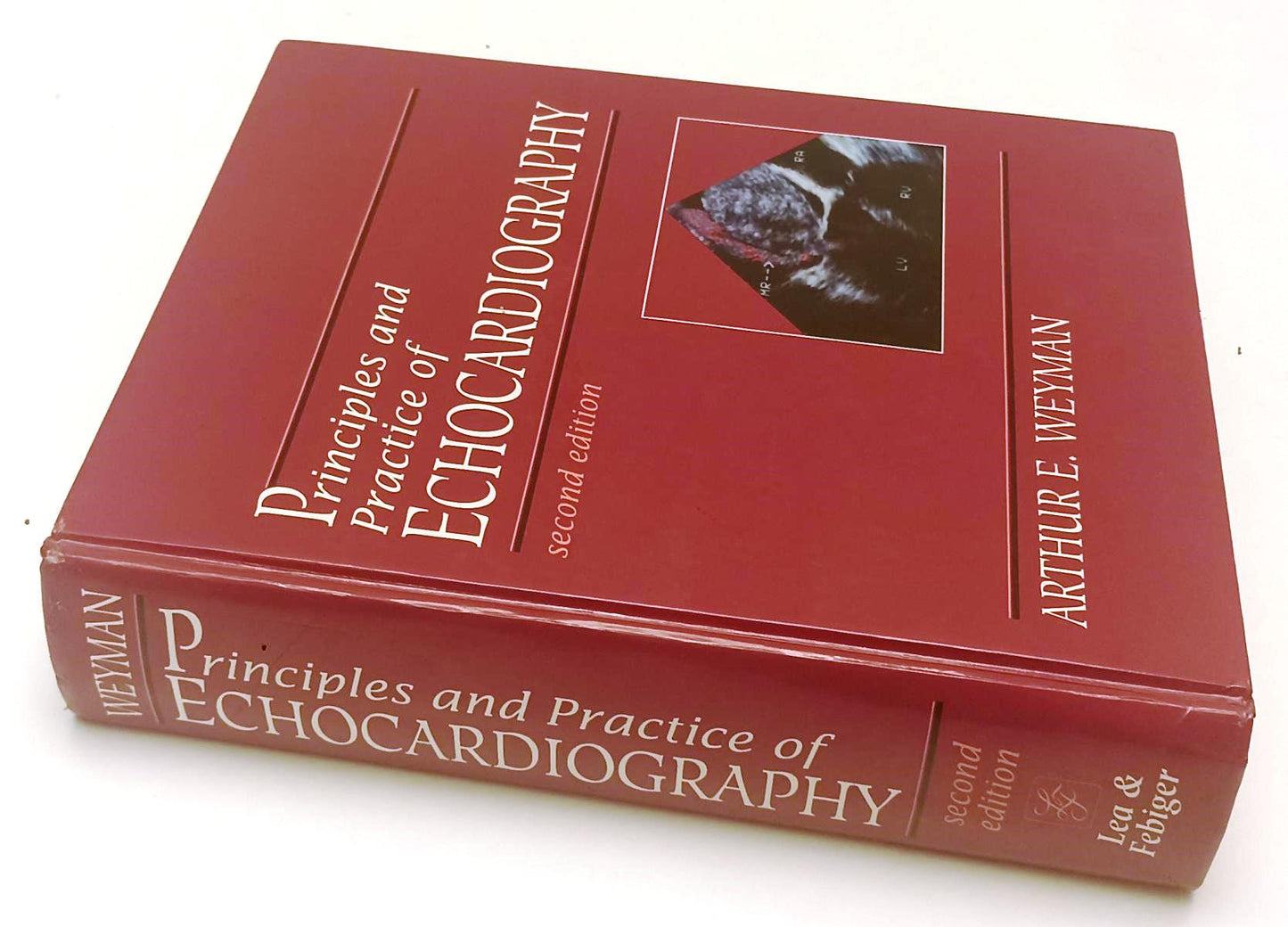 LQ- PRINCIPLE AND PRACTICE OF ECHOCARDIOGRAPHY - ARTHUR WEYMAN - 1994- C- YFS531