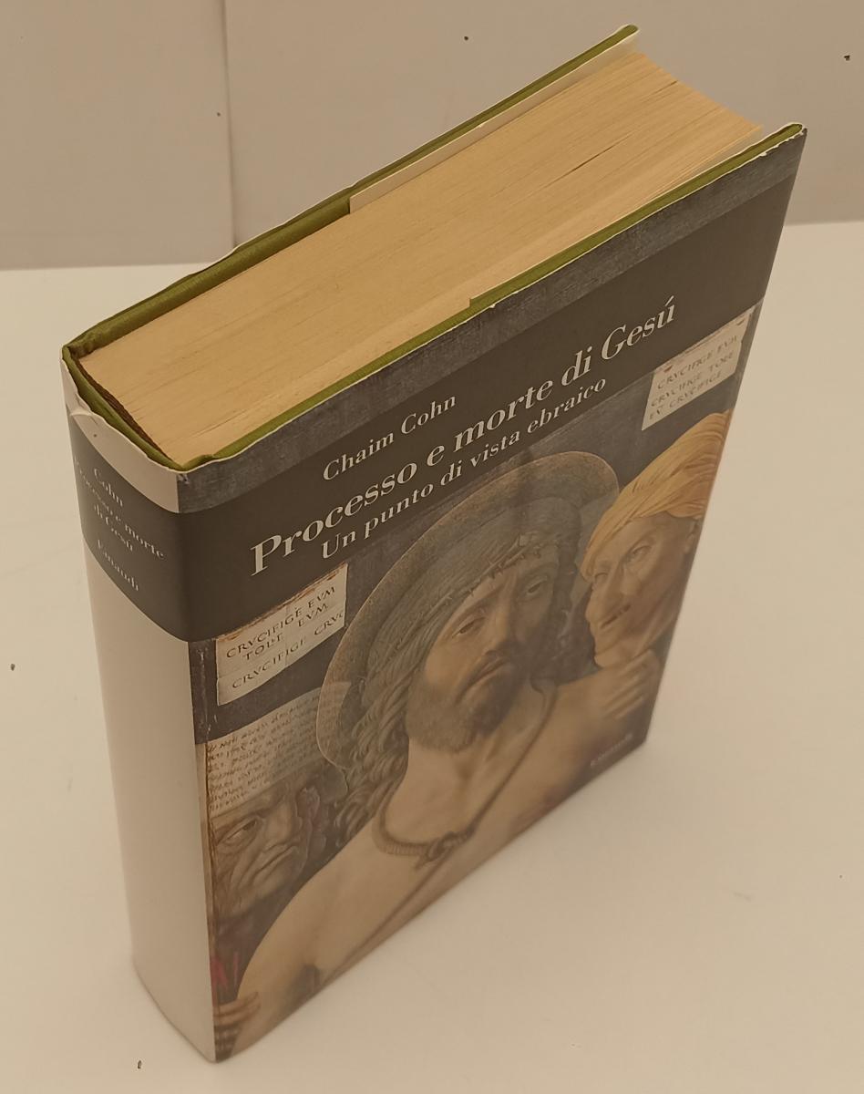LS- PROCESSO E MORTE DI GESU' - CHAIM COHN - EINAUDI- BIBLIOTECA-- 2000- CS- XFS