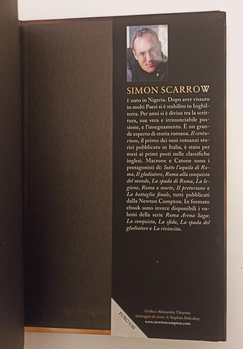 LN-LA PROFEZIA DELL'AQUILA - SIMON SCARROW- NEWTON COMPTON--- 2013- CS- YFS192