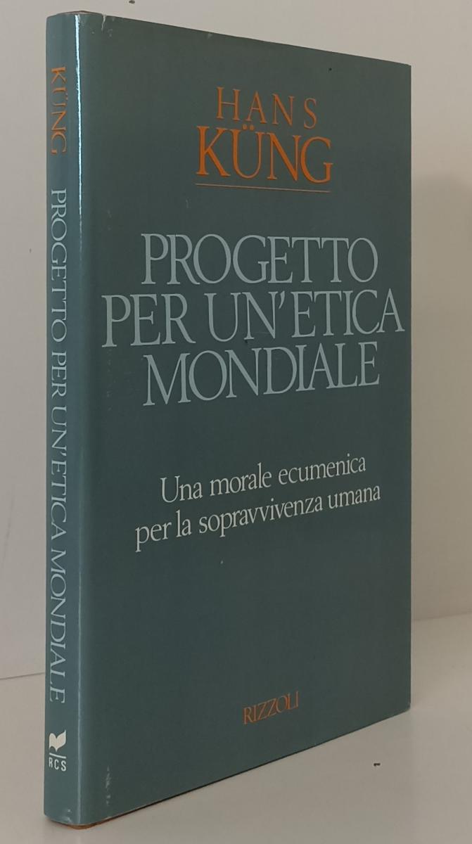 LS- PROGETTO PER UN'ETICA MOMDIALE - HANS KUNG - RUSCONI --- 1981- CS- YFS173