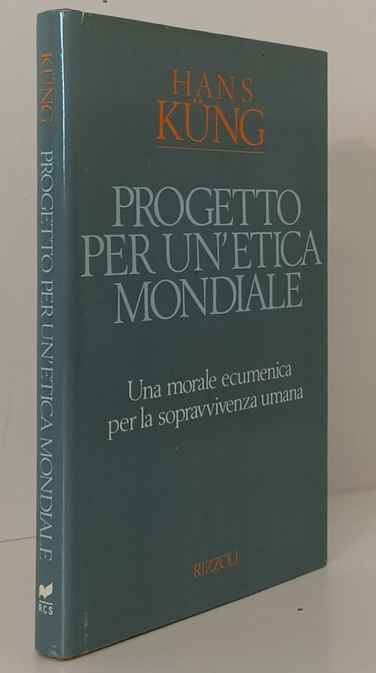 LS- PROGETTO PER UN'ETICA MOMDIALE - HANS KUNG - RUSCONI --- 1981- CS- YFS173