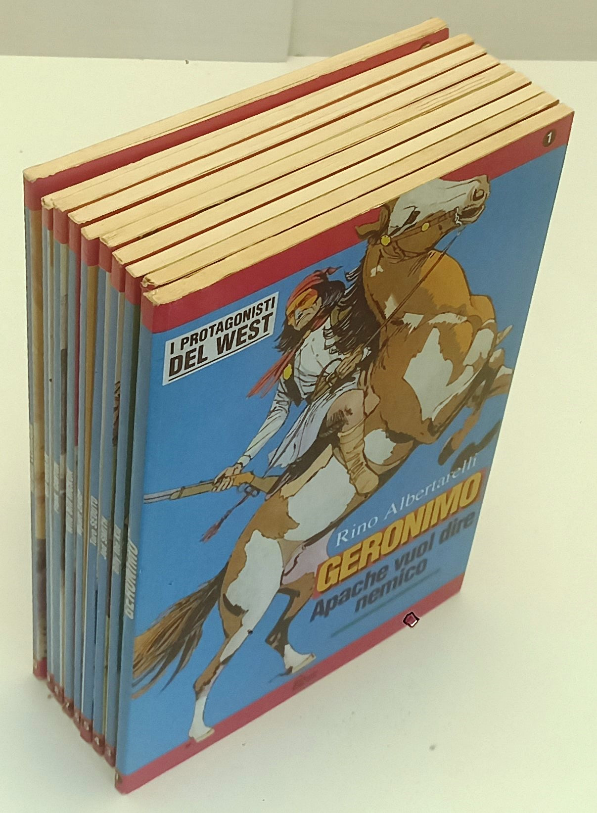 FZ- I PROTAGONISTI DEL WEST 1/10 COMPLETA - RINO ALBERTARELLI- HOBBY & WORK- F25