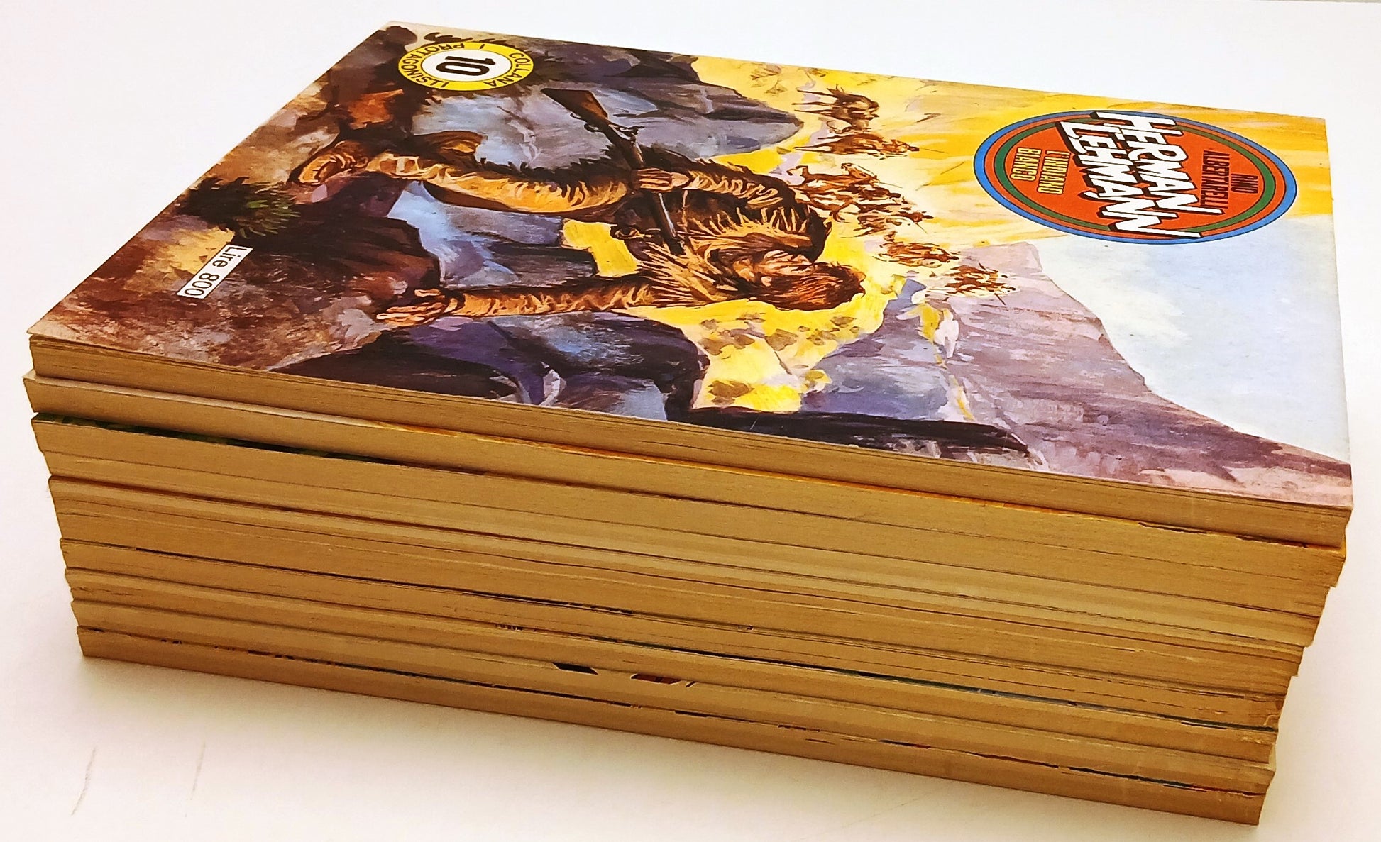 FV- I PROTAGONISTI 1/10 COLLEZIONE COMPLETA- ALBERTARELLI- DAIM PRESS- 1974- H25