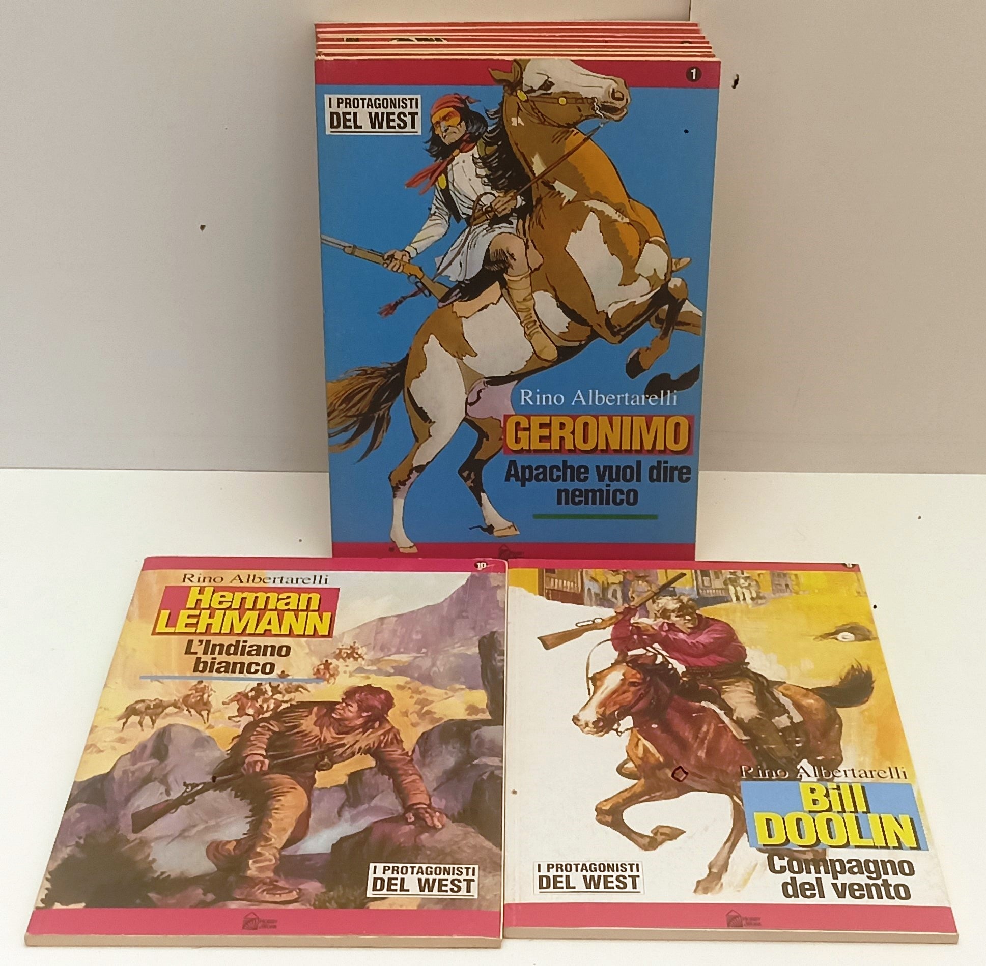 FZ- I PROTAGONISTI DEL WEST 1/10 COMPLETA - RINO ALBERTARELLI- HOBBY & WORK- F25