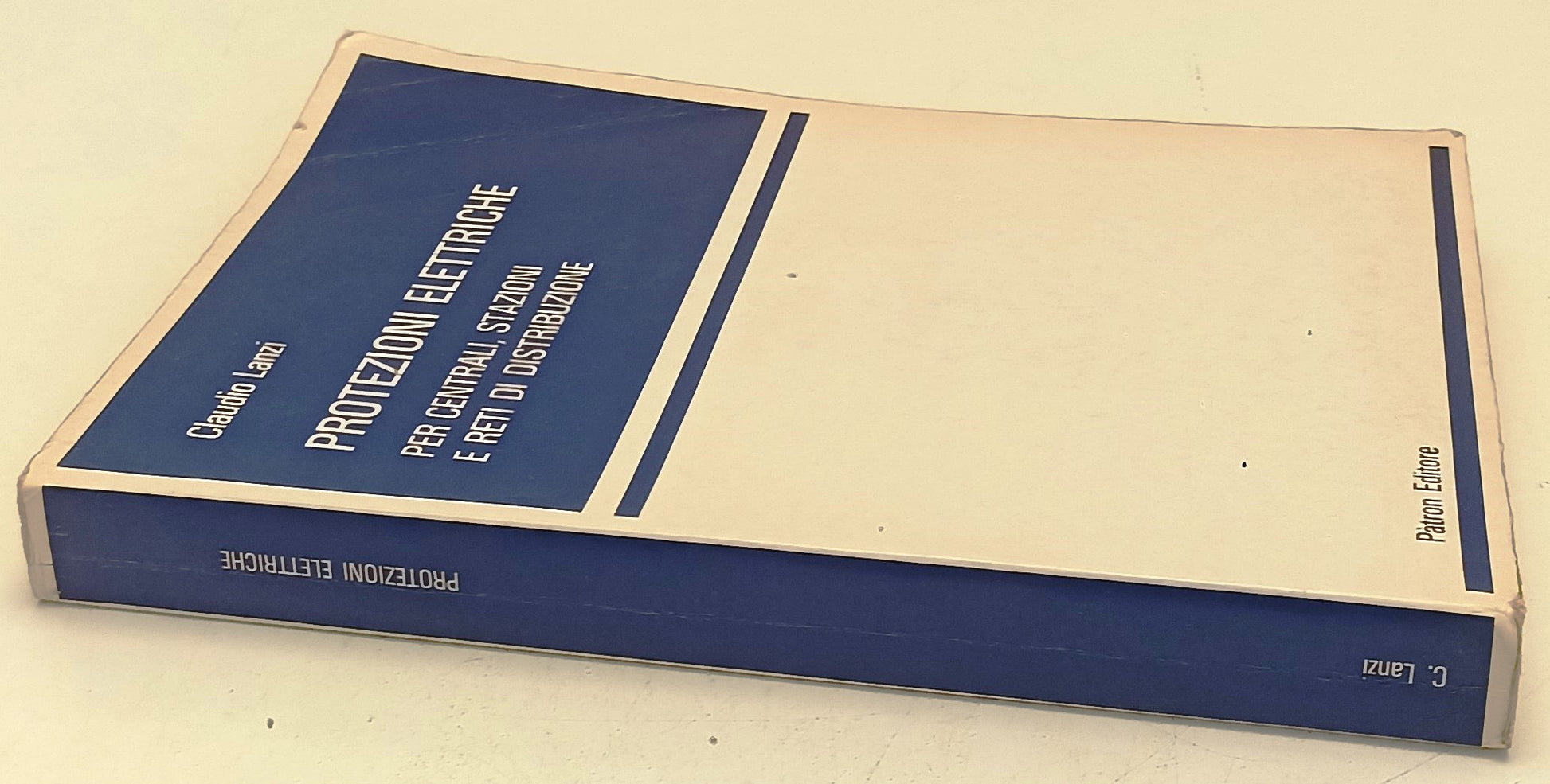 LZ- PROTEZIONI ELETTRICHE CENTRALI STAZIONI - LANZI- PATRON--- 1985- B- YFS309
