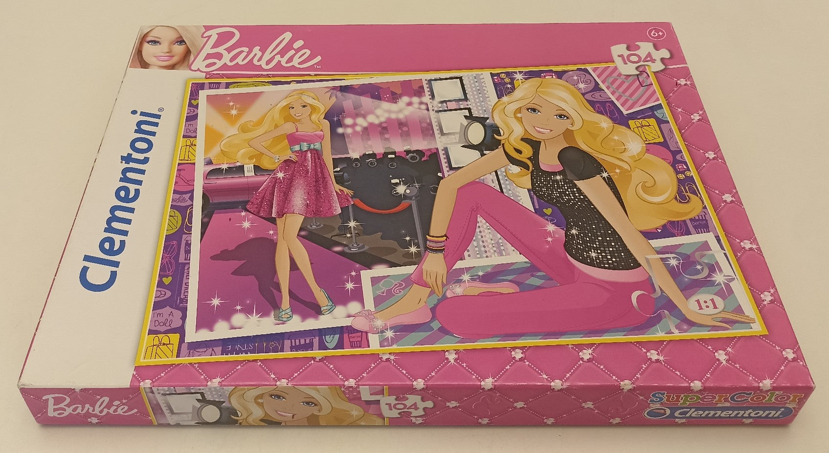 GG- PUZZLE CLEMENTONI BARBIE 104 PEZZI - YFS774