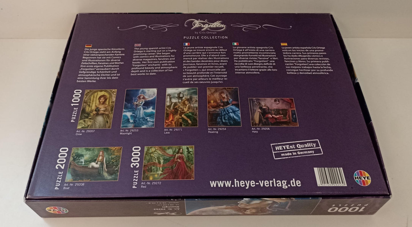 GG- HEYE PUZZLE 1000 PEZZI FORGOTTEN COMPLETO SACCHETTO SIGILLATO - GTTSM23
