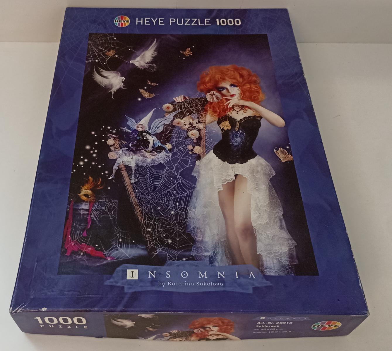 GG- HEYE PUZZLE 1000 PEZZI INSOMNIA COMPLETO SACCHETTO SIGILLATO - GTTSM23