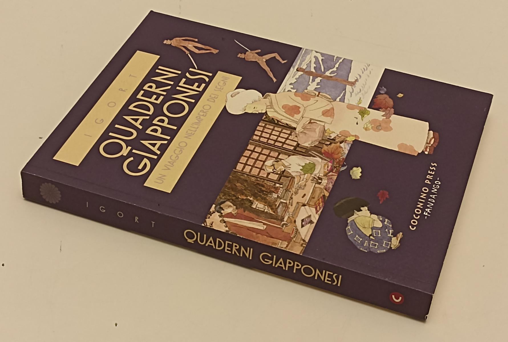 FV- QUADERNI GIAPPONESI VIAGGIO NELL'IMPERO DEI SEGNI- IGORT- COCONINO-- B- C24