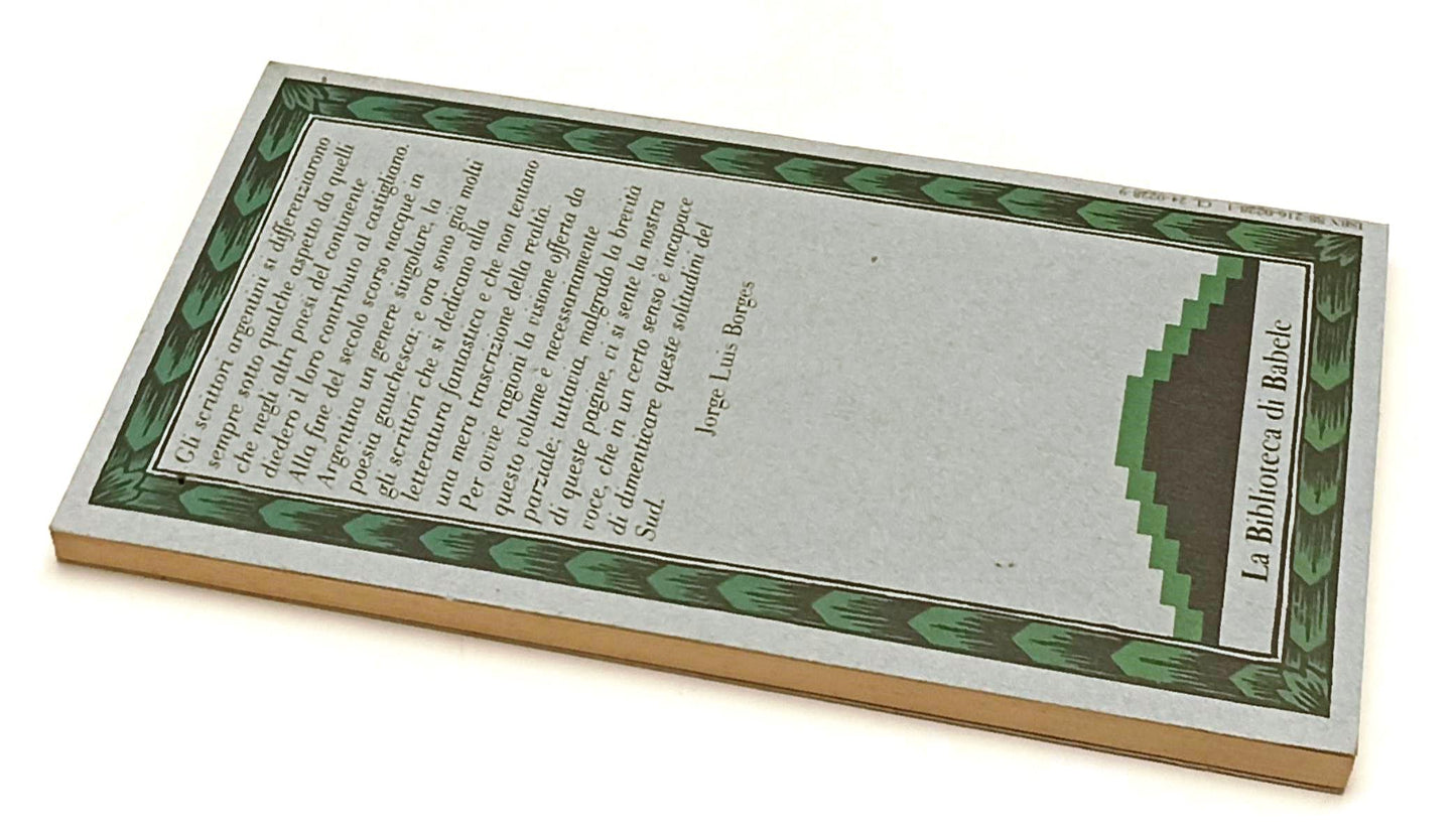 LN- RACCONTI ARGENTINI -- FRANCO MARIA RICCI - BIBLIOTECA BABELE -- 1981- B- XFS