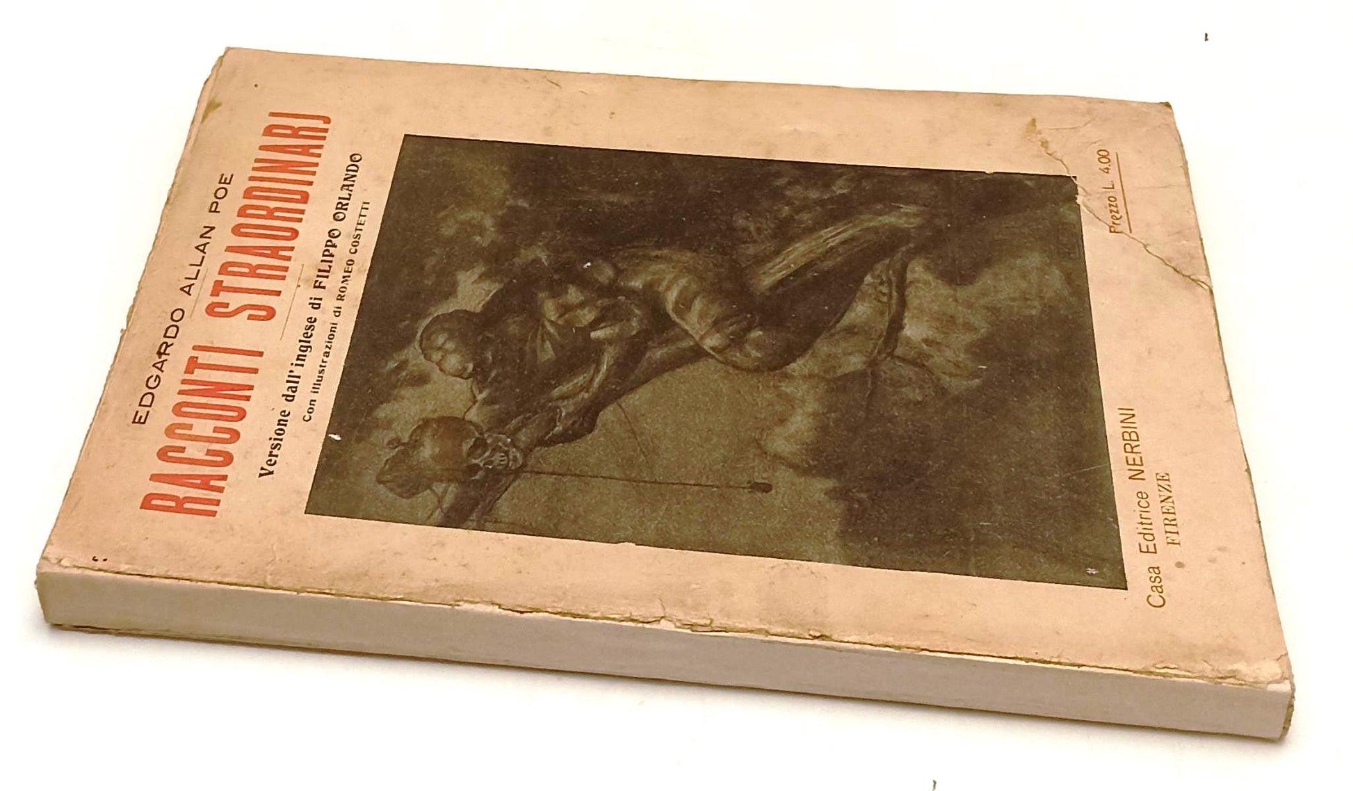 LB- RACCONTI STRAORDINARJ - EDGAR ALLAN POE COSTETTI- NERBINI--- 1908- B- YFS760