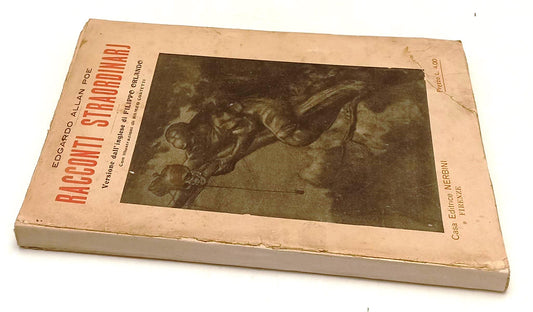 LB- RACCONTI STRAORDINARJ - EDGAR ALLAN POE COSTETTI- NERBINI--- 1908- B- YFS760