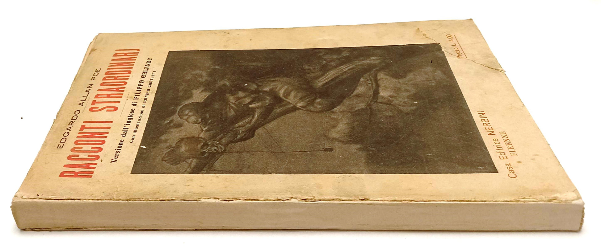 LB- RACCONTI STRAORDINARJ - EDGAR ALLAN POE COSTETTI- NERBINI--- 1908- B- YFS760