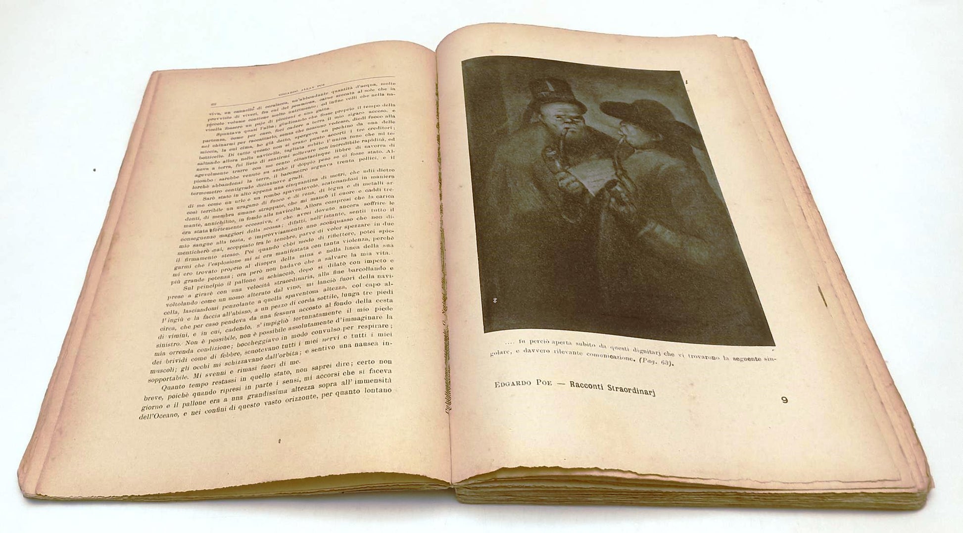 LB- RACCONTI STRAORDINARJ - EDGAR ALLAN POE COSTETTI- NERBINI--- 1908- B- YFS760