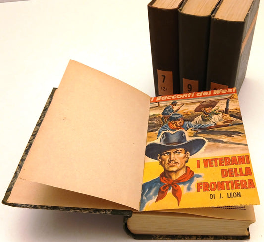 FZ- I RACCONTI DEL WEST 1/11 + NUOVA SERIE 18 ALBI 4 VOLUMI- ALPE- 1952/1954- C- ZFS