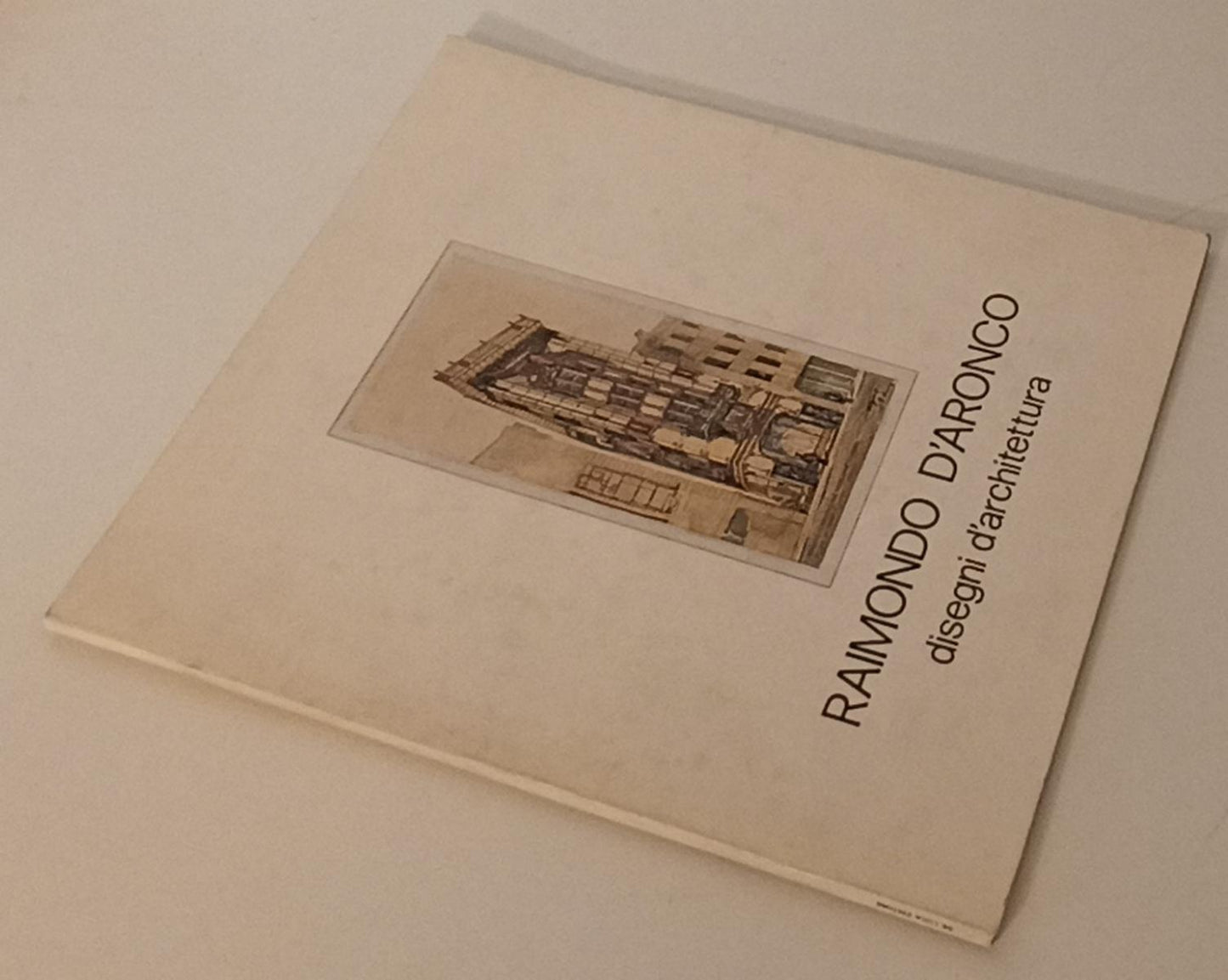 LT- RAIMONDO D'ARONCO DISEGNI D'ARCHITETTURA CATALOGO-- DE LUCA- 1980- B- XFS171