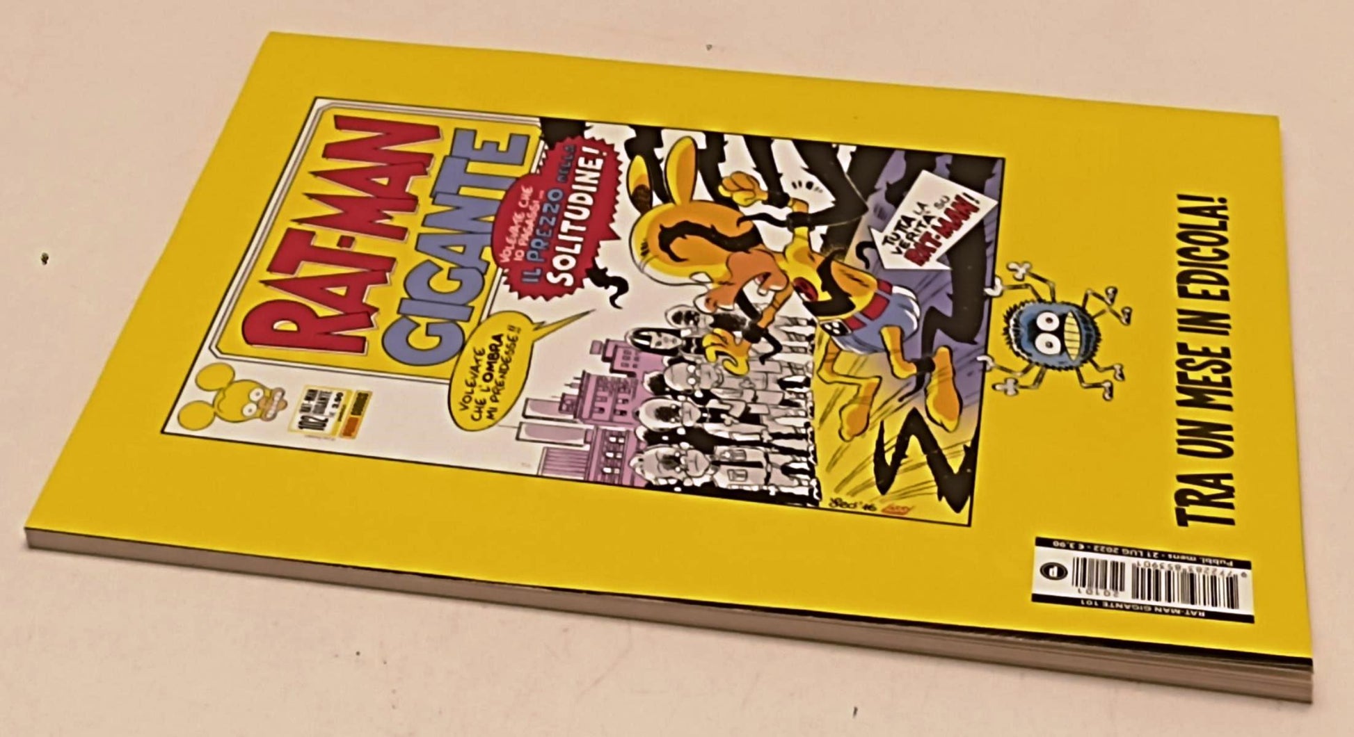 FC- RAT-MAN GIGANTE N.101 RARO - LEO ORTOLANI - PANINI -- S - RVSa375